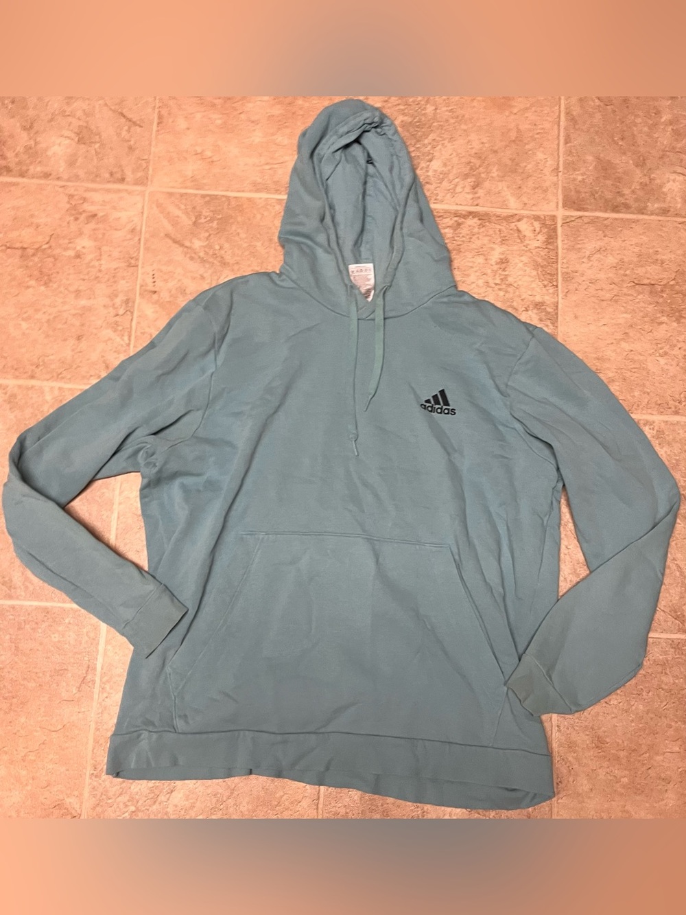 adidas Women’s Light Teal Crewneck Hoodie